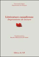 Littérature canadienne Littérature canadienne